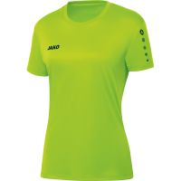 JAKO Dames Shirt Team KM 4233D Fluogroen