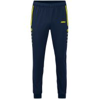 JAKO Vrijetijdsbroek Allround 6589 Marine Fluogeel