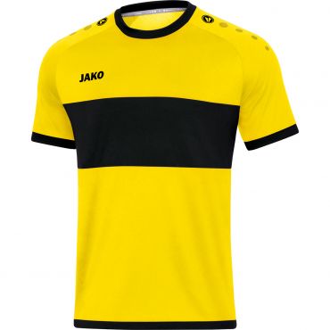 JAKO Shirt Boca KM 4213 Geel Zwart