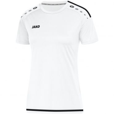 JAKO Dames T-shirt Striker 2.0 4219 Wit Zwart