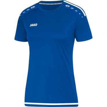 JAKO Dames T-shirt Striker 2.0 4219 Blauw Wit