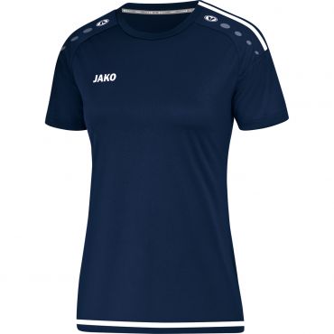 JAKO Dames T-shirt Striker 2.0 4219 Marine Wit 