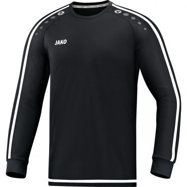 JAKO Shirt Striker 2.0 LM 4319 Zwart Wit 