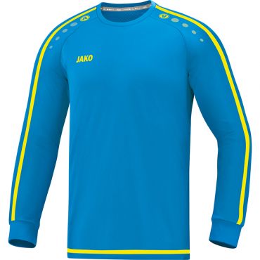JAKO Shirt Striker 2.0 LM 4319 JAKO Blauw Fluogeel