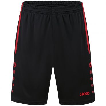 JAKO Short Allround 4499 Zwart Rood