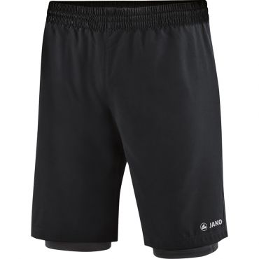 JAKO 2-in-1 Short 6249 Zwart