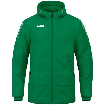 JAKO Coachvest Team met Kap 7103 Groen