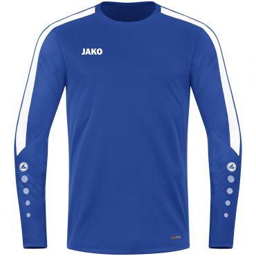 JAKO Sweater Power 8823 Blauw Wit