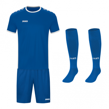 JAKO Set Primera KM Blauw Wit